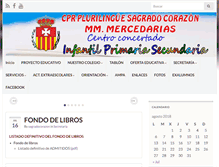 Tablet Screenshot of mercedariasferrol.es